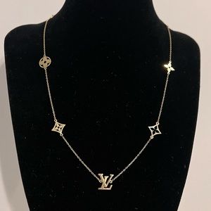 LV 14k Gold Necklace